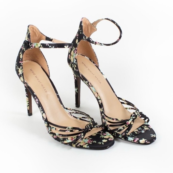 Who What Wear Shoes - Who What Wear Floral Pumps Size 9
